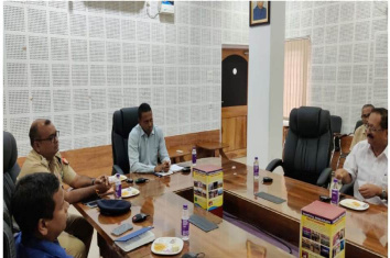 A meeting was held on 2nd July,2022 which was chaired by Sri Nabadeep Pathak, DC,Bongaigaon in the conference hall to discuss various matters in connection with celebration of Eid-Uz-Zuha.The meeting was attended by Sri Swapnanil Deka, SP,Bongaigaon and Sri Partha Sarathi Jahari, ADC & SDO(C) i/c,North Salmara and Circle Officers and religious persons of Mohmmedan Community of Bongaigaon.