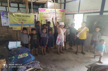 Drama enacted by the students at different school on the ocassion of 400th birth aniversary of Bir Lachit Borphukan