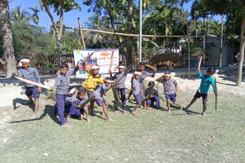 Drama enacted by the students at different school on the ocassion of 400th birth aniversary of Bir Lachit Borphukan